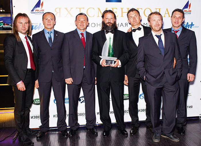 «Парусная команда года» – «Броненосец» (Санкт-Петербург), чемпион мира 2014 года в классах Gazprom Swan 60 и RC44