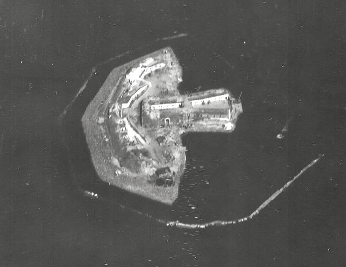 6-й Северный форт. Аэрофотосъемка 1940 г.