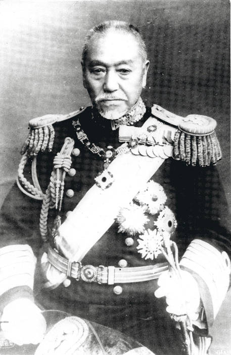 Адмирал Хэйхатиро Того. Командовал японской эскадрой в бою в Желтом море и Цусимском сражении