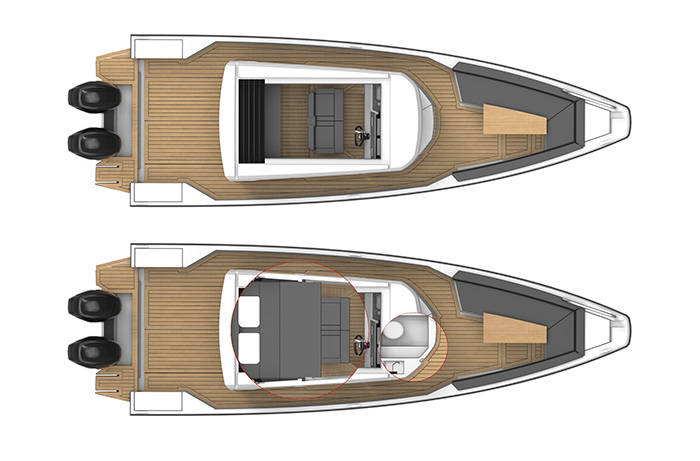 Axopar 28 Cabin