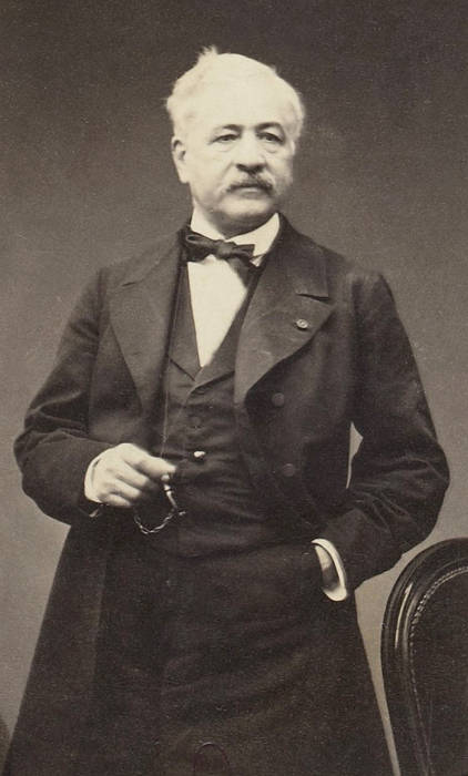 Фердинанд де Лессепс, с 1879 года – президент акционерного общества «Панама»