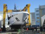 Моторная яхта Param Jamuna IV спущена на воду